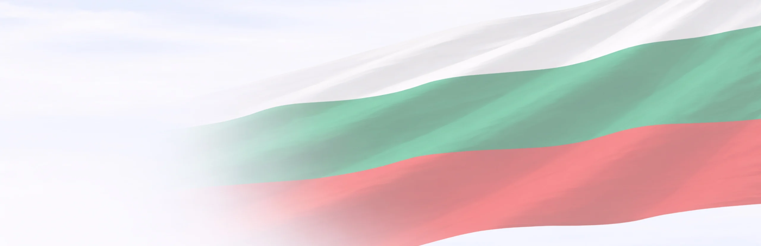 Bulgaria flag background representing apostille and document legalization services in Bulgaria